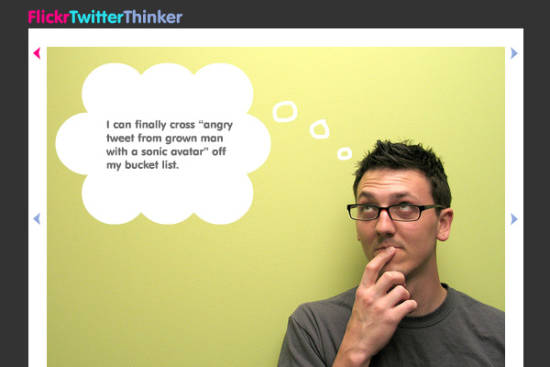 flickrTwitterThinker